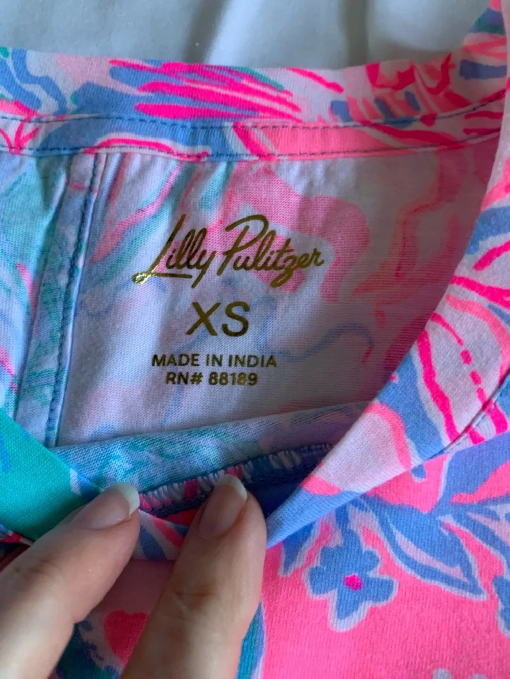 Lilly Pulitzer Laina T Shirt Dress XS NWT - Picture 6 of 9